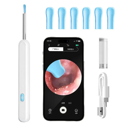 Revolutionary Visual Ear Wax Cleaner with 5M Camera - Safe and Effective Ear Cleaning Tool