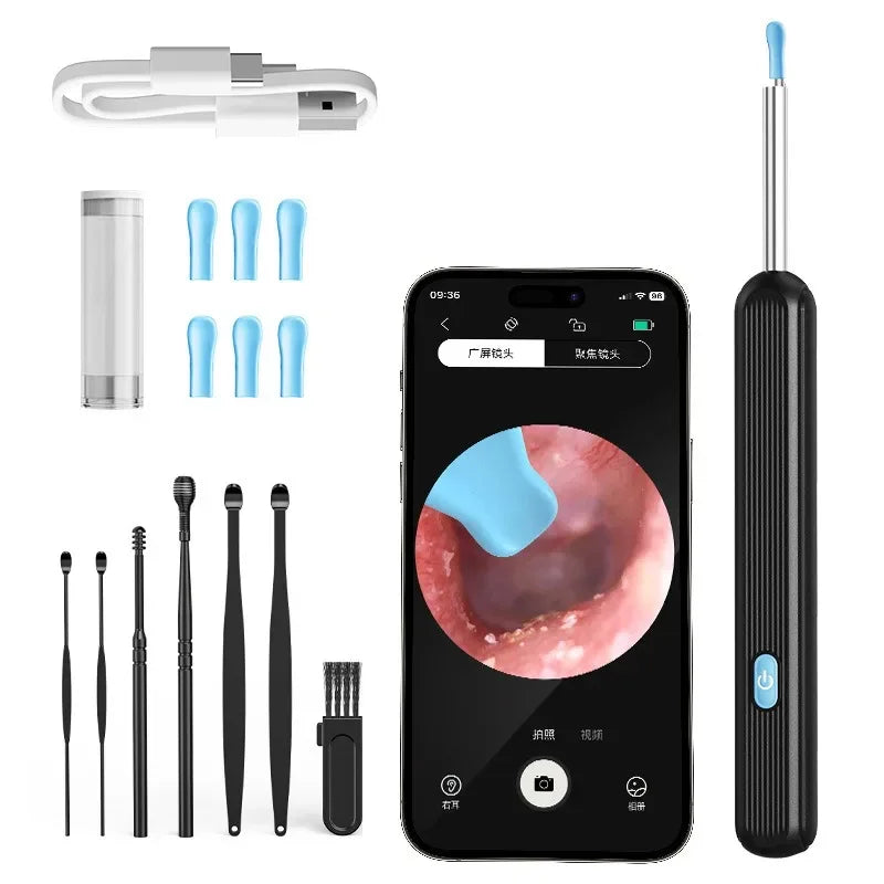 Revolutionary Visual Ear Wax Cleaner with 5M Camera - Safe and Effective Ear Cleaning Tool