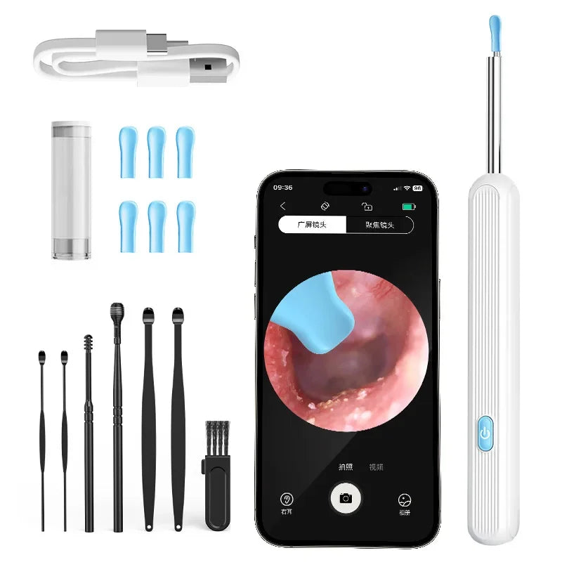 Revolutionary Visual Ear Wax Cleaner with 5M Camera - Safe and Effective Ear Cleaning Tool