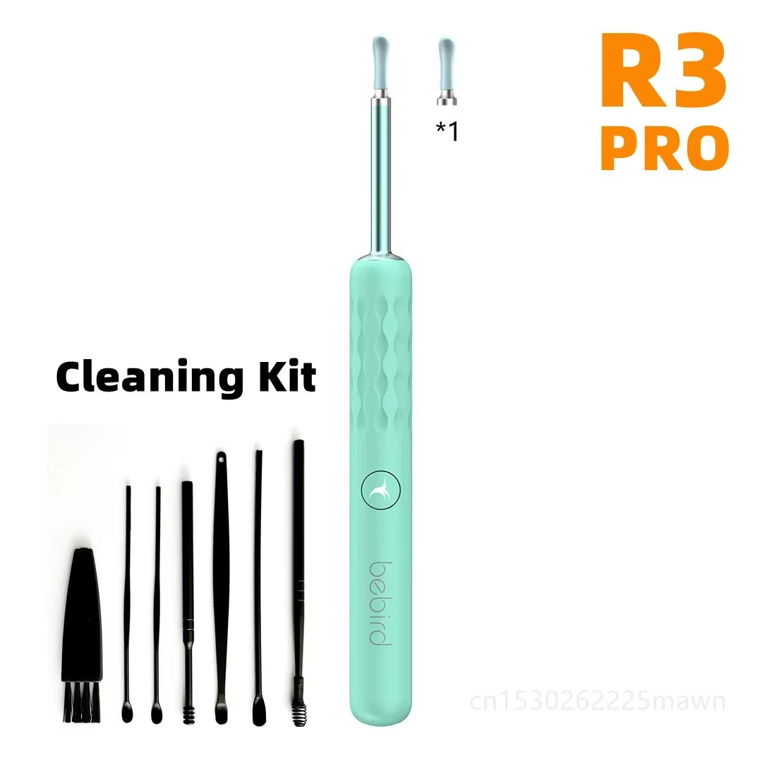 R3 Smart Visual Ear Cleaner - Advanced HD Earpick with Mini Camera for Effective Ear Wax Removal